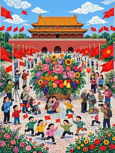国庆·天安门广场