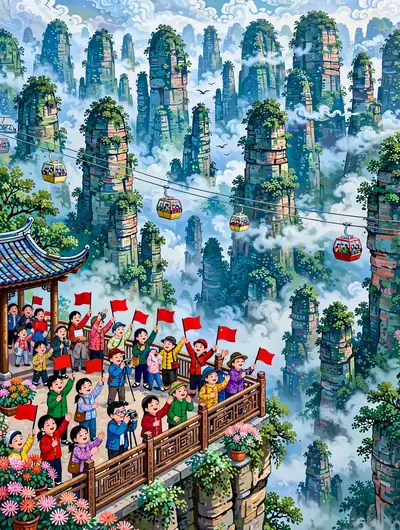 国庆·张家界
