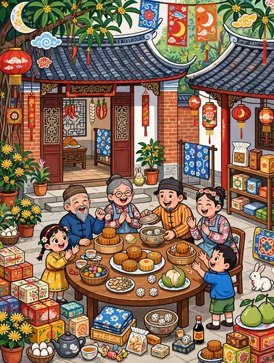 中秋节·闽南博饼