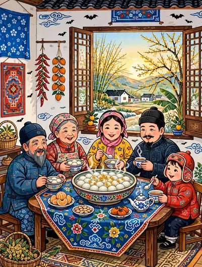 冬至·南方吃汤圆