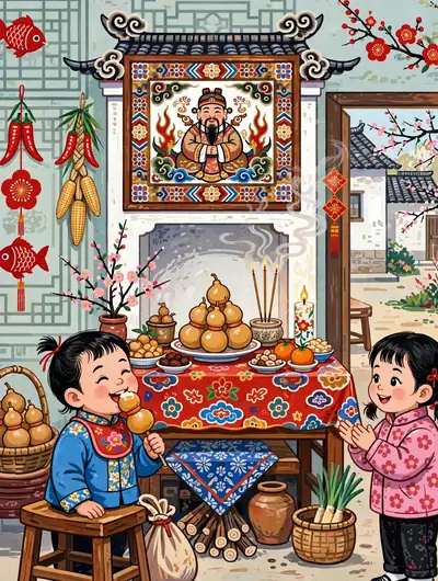 小年·祭灶吃糖瓜