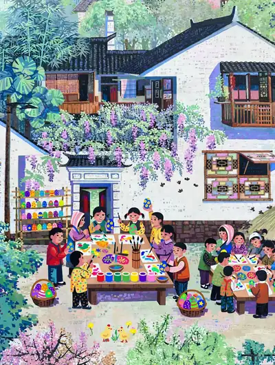 复活节·装饰彩蛋