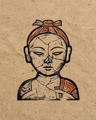 红山文化女神像