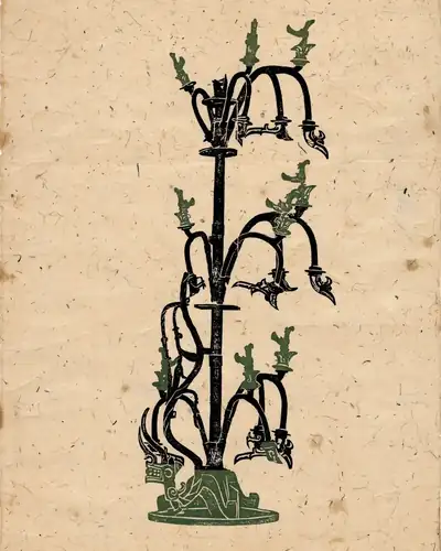 青铜神树