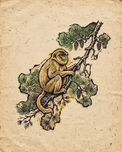 金丝猴 Golden Snub-nosed Monkey