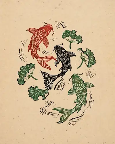 锦鲤 Koi Fish
