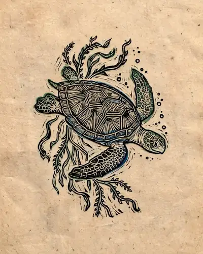 海龟 Sea Turtle