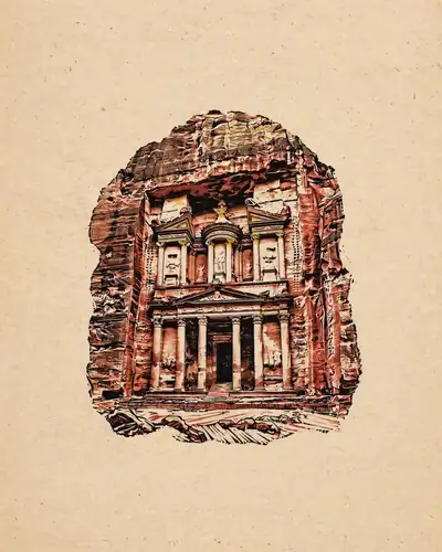 佩特拉宝库 Petra Treasury