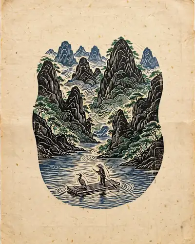 桂林漓江 Li River Guilin