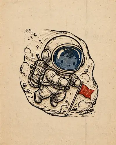 小黑宇航员 Xiaohei Astronaut