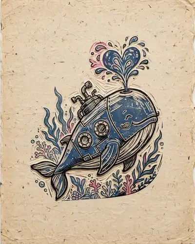 鲸鱼潜水艇 Whale Submarine